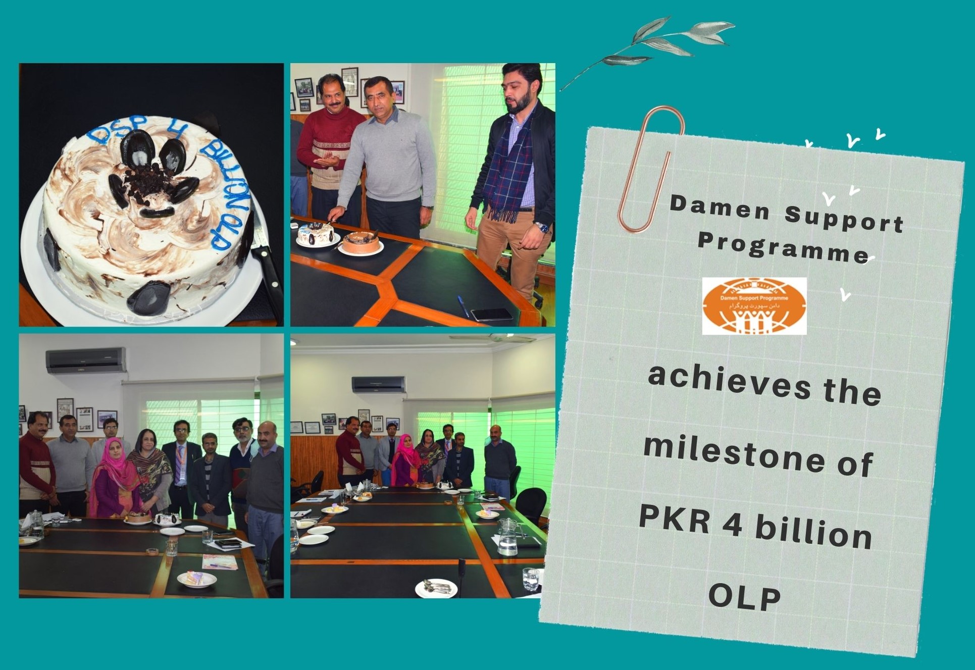 DSP - Celebrates reaching PKR 4 Billion OLP - 23-Dec-2021